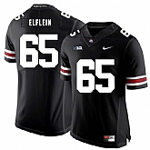 Ohio State Buckeyes 65 Pat Elflein Black Nike College Football Jersey Dzhi,baseball caps,new era cap wholesale,wholesale hats